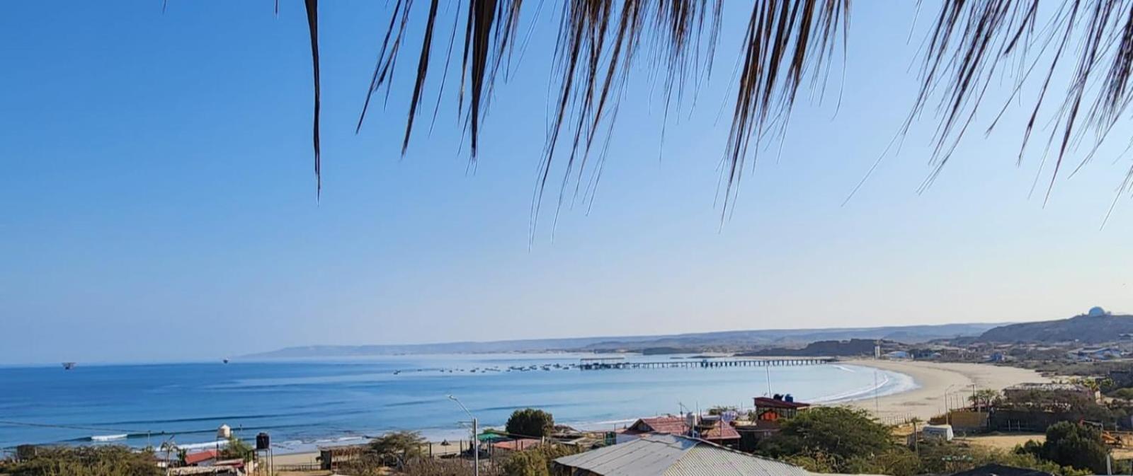 Mangata Surf Hotel Lobitos Bagian luar foto