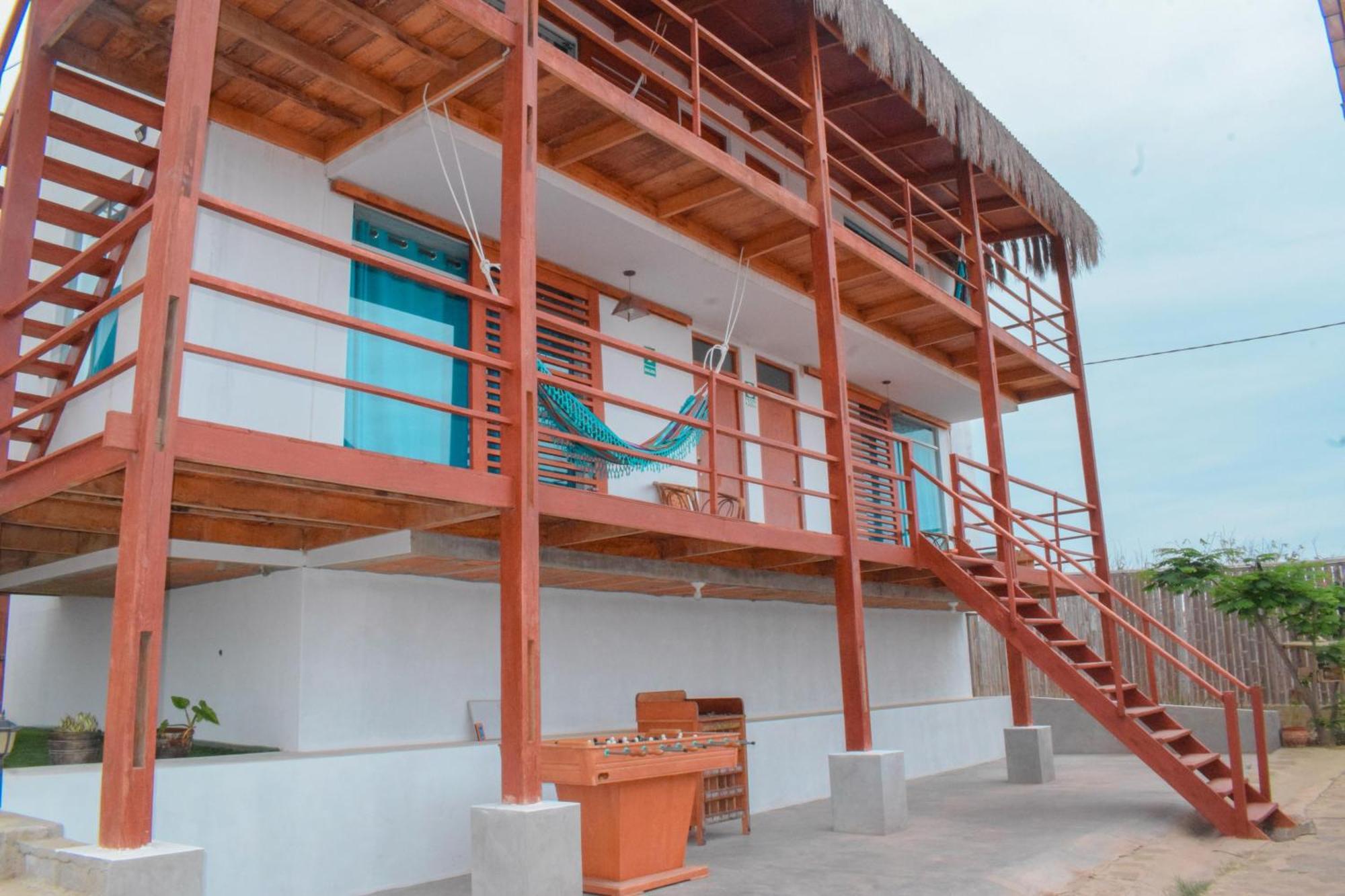 Mangata Surf Hotel Lobitos Bagian luar foto